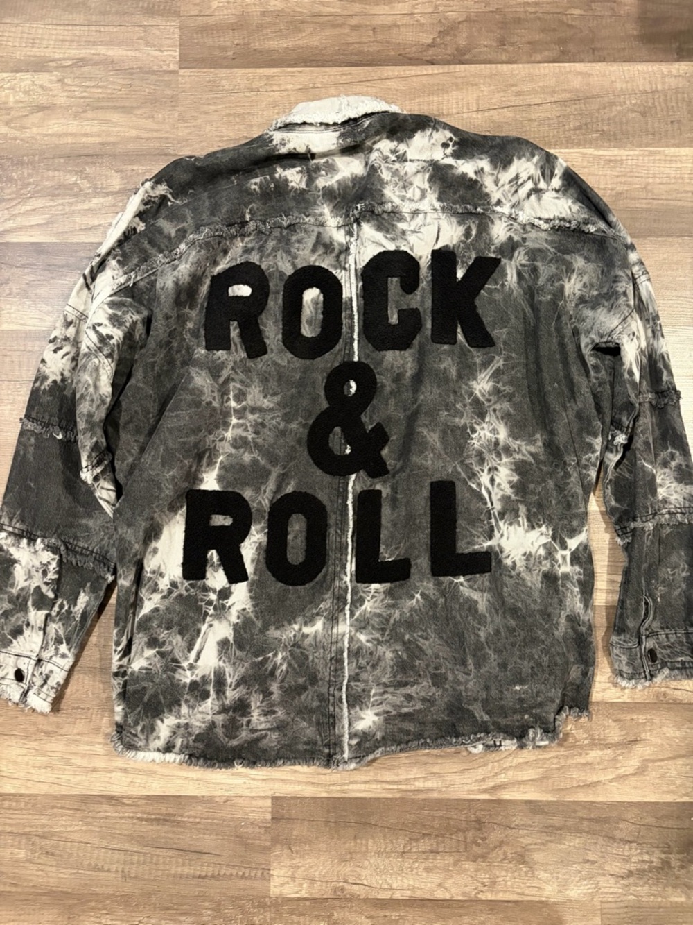 Rock And Roll Tie Dye Shirt